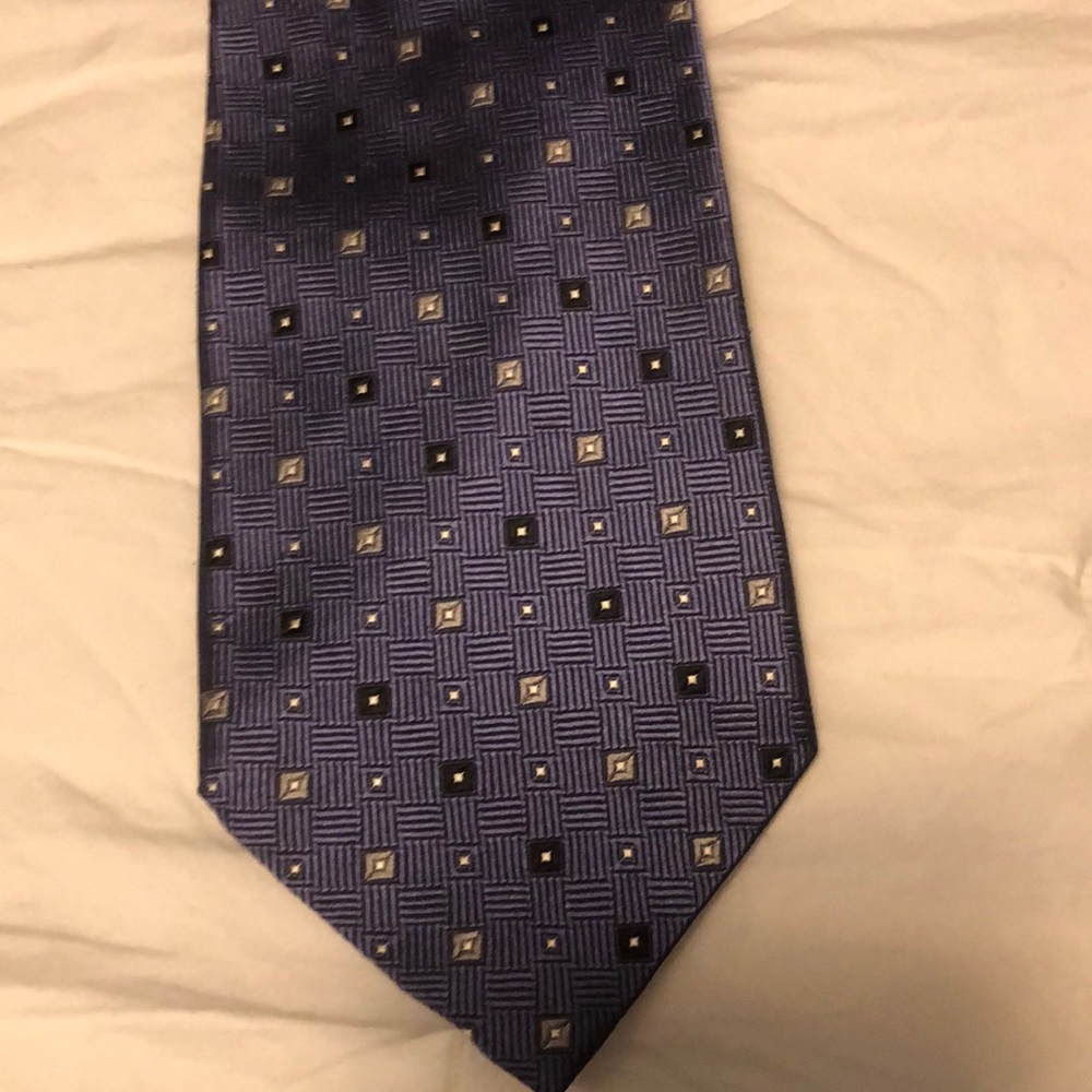 Royal Label collection silk tie